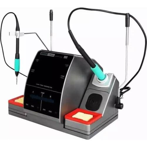 SUGON T3602 2 in 1 Soldering station with 2 soldering tips for Mobile Phone Repair Coming Soon welding machine