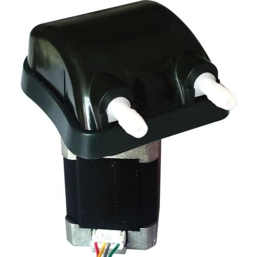 500ml/min, 3 rollers, Honlite 24V Stepping Peristaltic Pump with Enhanced Exchangeable Pump Head & PharMed BPT Peristaltic Tube