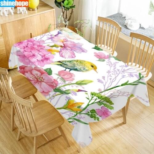 Colleen Parker Painter Table Cloth Oxford Print Waterproof Oilproof Home Rectangular Party Table Cover 100X140cm/140X250cm