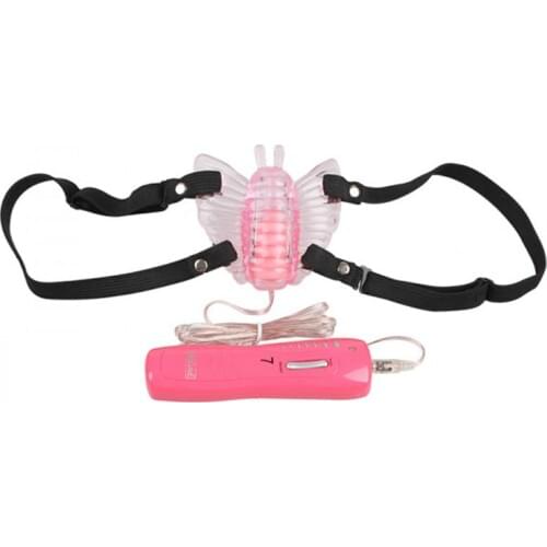 Wearable Butterfly Clitoris Vibrator Strap On Dildo Anal Massage G spot Stimulation Sex Toys For Women Adult Products 7 Speed