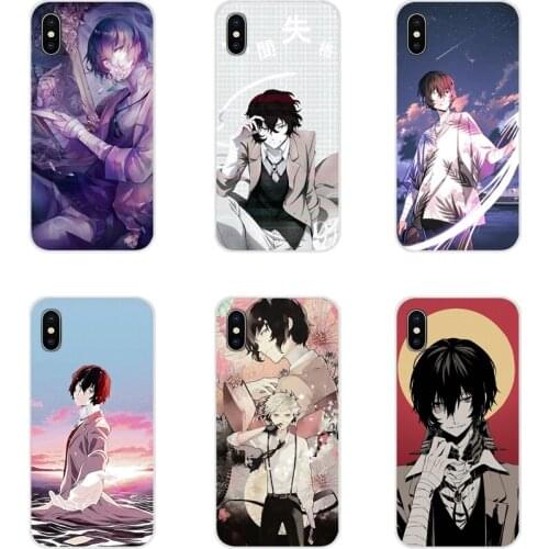 Bungou Stray Dogs Dazai Osamu For Huawei Y5 Y6 Y7 Y9 Prime Pro GR3 GR5 2017 2018 2019 Y3II Y5II Y6II Transparent TPU Case Covers