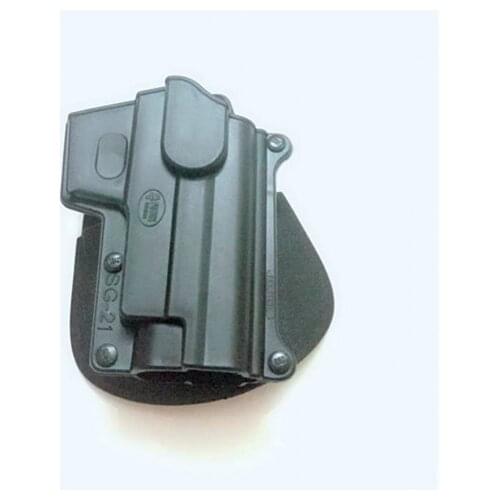 SG-21 Right Hand Conceal Carry Polymer Paddle Holster for Sig/Sauer 220 226 228 245 225 Paddle CU9G Handcuff