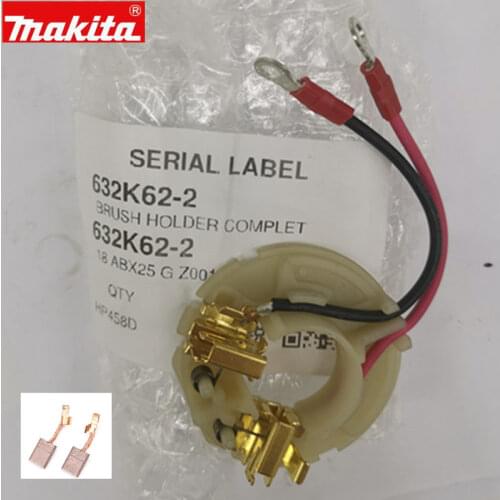 Makita 632K62-2 632K622 Carbon Brush holder for HP458D DHP458 BHP458 Power Tool Accessories Electric tools part