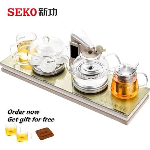 SEKO Electric Kettle teapot set Intelligent Remote Control Automaitic Add and boil water F120