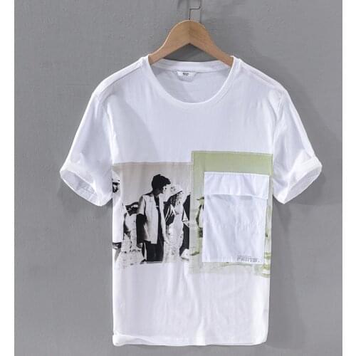 2020 Summer short-sleeved linen t shirt men brand fashion t-shirt for men casual comfortable t shirts male o-neck chemise