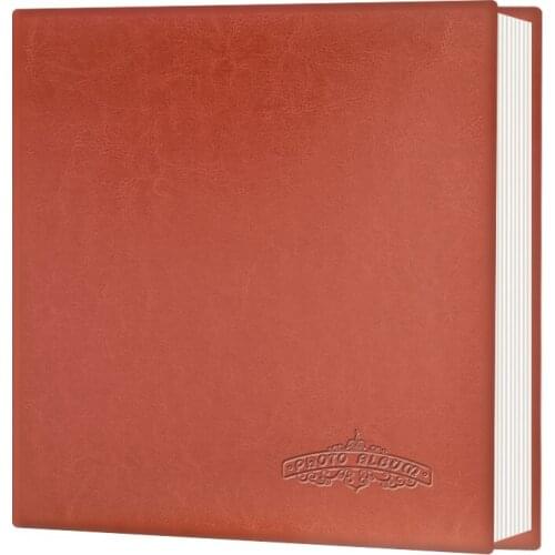 PU leather family self-adhesive film album This baby growth record album lovers gift album wedding photo album