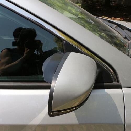 Color My Life 2Pcs PVC Rearview Mirror Rain Shade Rainproof Blades Car Back Mirror Eyebrow Rain Cover Car Styling Accessories