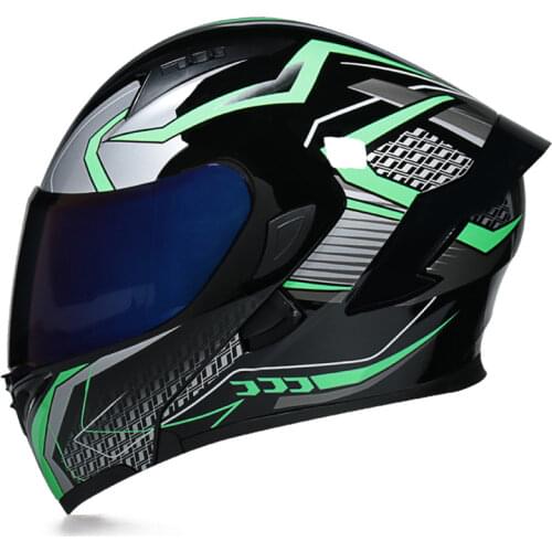 Motorcycle Helmet Flip Up Casco MTB Enduro Mujer Full Face Off Road Chopper Casque Vespa Scooter Green Equator Capacete De Moto