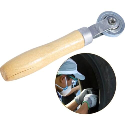 Wooden Handle Repair Tube Stitch Puncture Patch Tyre Roller Bearing Tool Kit