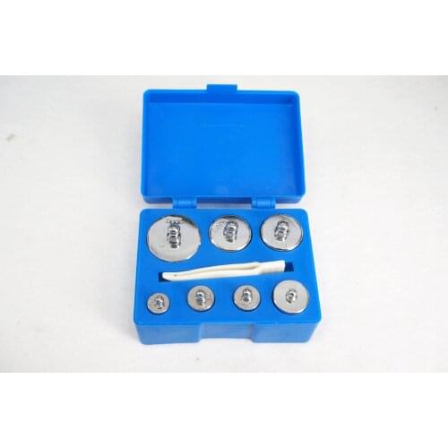 Box of Set 10g 20g*2 50g 100g*2 200g Total 500g Calibration Weight Precision Calibration Weight Set