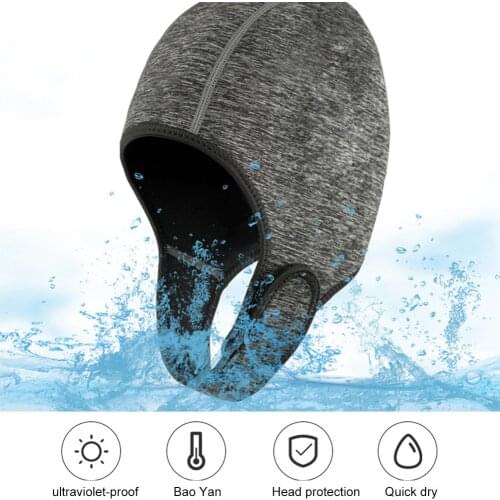 Neoprene Adjustable Beanie for Surfing Diving Kayak Rafting Snorkel Swimming Cap ALS88