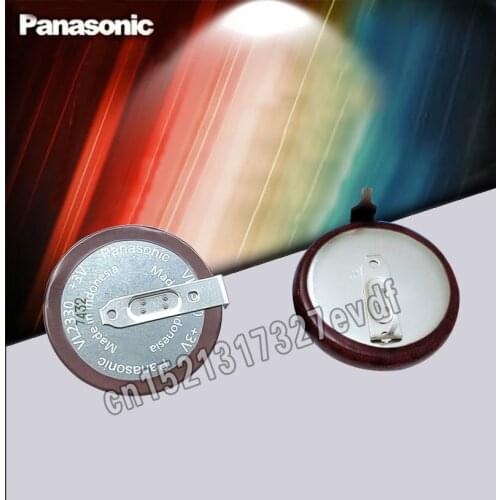 Original New PANASONIC VL2330 2330 Rechargeable lithium battery coin cell for car key button