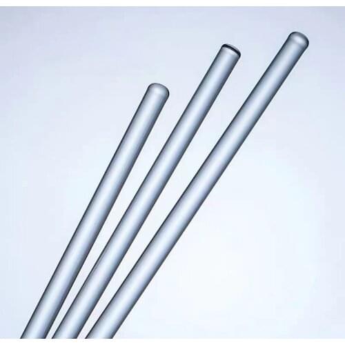 5pcs/10pcs Glass mixing rod glass drainage rodtransparent Lab stirring stick muddler glass stirrer for scientific experiment