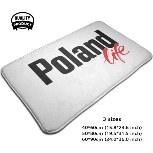 Poland Life Door Mat Foot Pad Home Rug Polish Poland Raised Me Polish Polish Pride Polish Flag Polish Eagle Polish American