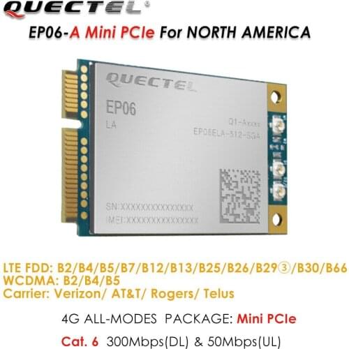 Quectel EP06-E EP06-A 4G LTE Router Chips Mini PCIE Port Advanced CAT6 Module High Speed 4G With Free Antennas