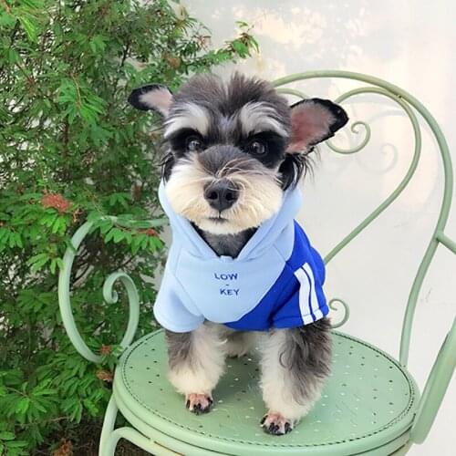 Pet Sweater Cat Dog Clothes Winter Warm Thick Clothes Large Dog Hoodie Costume Autumn Clothing Design Cotton Bulldog