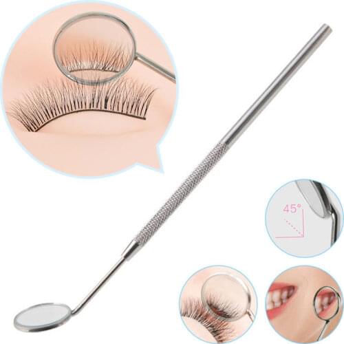 Magnifying Checking Eyelash Extension Grafting Mirror Dental Mirror Eye Lashes Extension Tool Makeup Tool