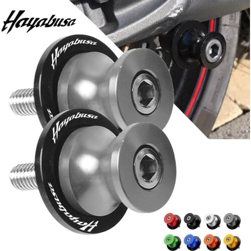 For SUZUKI HAYABUSA GSX1300R GSXR1300 2008-2017 Motorcycle Stand Screws Motorcycle Swingarm Spools Slider Stand Screws Paddock
