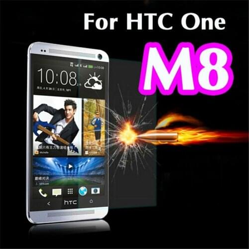 Tempered Glass For HTC One M7 M8 M9 Mini 2 Plus M8mini M8S M7mini 601E 601 802W 801E Screen Protector Protective Film Guard