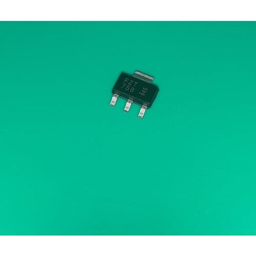 10pcs/lot FZT758TA SOT-223 TRANS PNP 400V 0.5A SOT223 FZT758