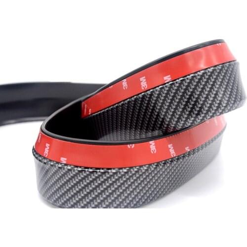 2.5M Car Bumper Lip Stickers Protectors for Acura RLX CL EL CSX ILX MDX NSX RDX RL SLX TL TSX Vigor ZDX