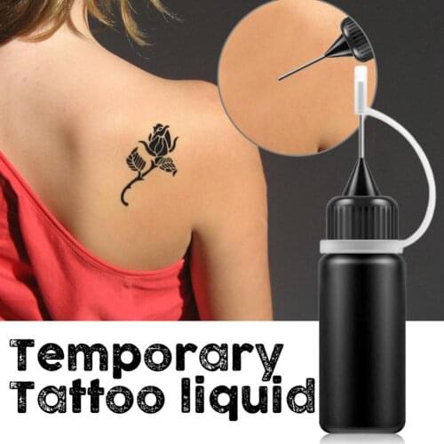 50% Hot Sale 10ML Tattoo Liquid DIY Universal Plant Extracts Semi-permanent Tattoo Juice for Drawing Fake Freckles