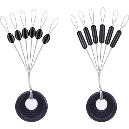 60pcs10 Group Yellow Set High Quality Rubber Space Tool Beans Bait Spinner For Sea Fly Sport Carp Accessories Face Fishing J8G9