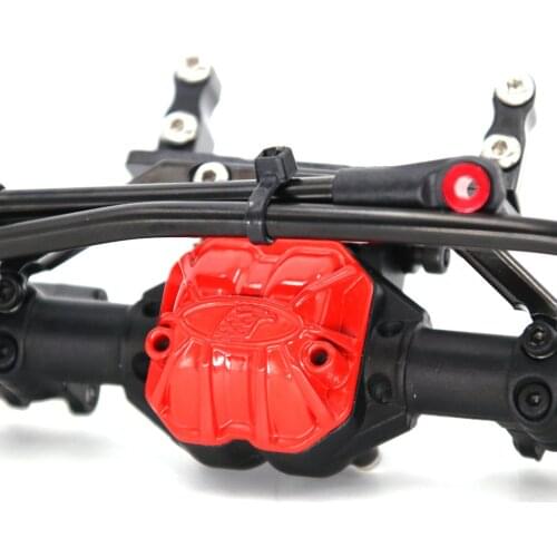 Aluminum Anodized Full Front Rear Portal Axle for 1/10 RC Crawler Car Axial SCX10 II 90046 90047 Upgrade Parts