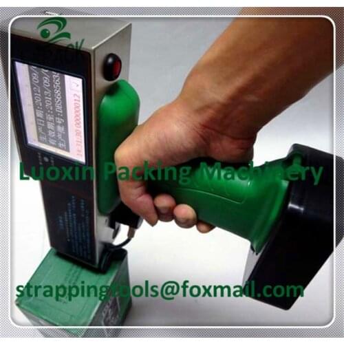 LX-PACK Lowest Factory Price tank inkjet printer bucket hand coding equipment Logo Label Printing Machine digital batch printer