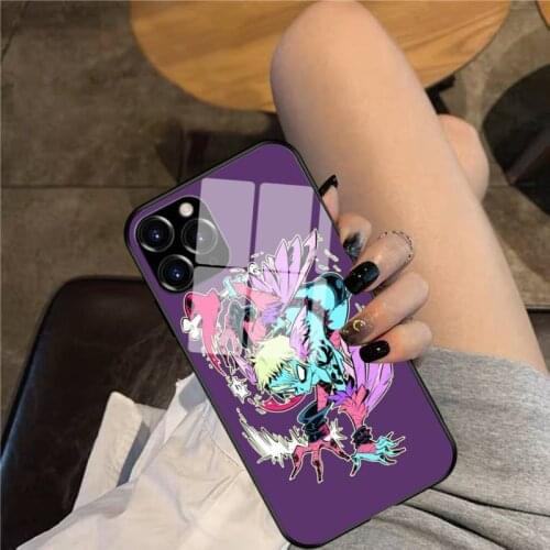 Harpy girl Phone Case Glass Phone Case For iphone 12 11 Pro Max XS XR X 8 7 Plus SE2 Case