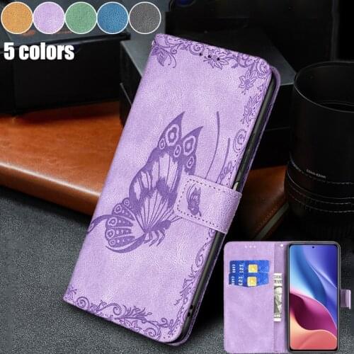 Embossing Leather Cover For Xiaomi 11i Poco F3 M3 X3 10T Pro Flip Case For RedMi K40 Pro K30S Note10 Pro Max Phone Bags Coque