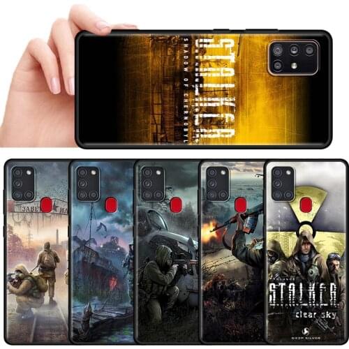 Stalker Clear Sky Soft Case For Samsung Galaxy A51 A71 A21s A12 A31 A41 M31 A32 A72 A52 M30s M51 A91 A02s A11 Phone Cover Shell