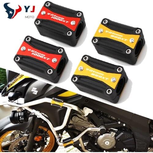 Hot Deals New Motorcycle Engine Guard Bumper Protection Decorative Block Crash Bar Decor For SUZUKI VStrom V-Strom 650XT 1000XT