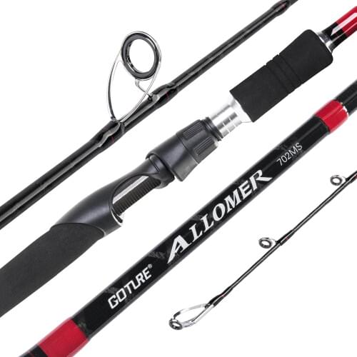 Goture Allomer Professional Sea Bass Fishing Rod Spinning Casting Rod 2.1m 2.58m 2.88m 3.0m M MH Power Saltwater Lure Rod