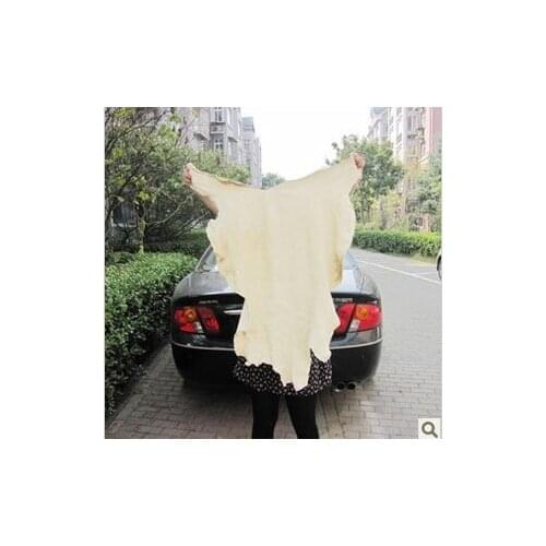 1/pcs Hot Sale 60*90cm Extra Large Auto Car Detailing Drying Chamois (>60x90cm ) Deerskin Car Cham Leather Guarantee leather