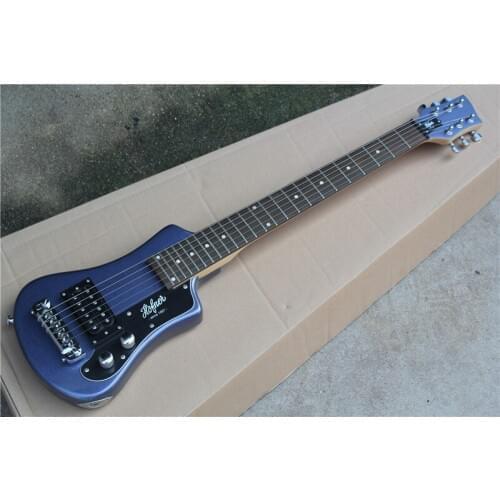 Shorty mini Travel Guitar Protable beginner guitar kid Electric guitar,Free shipping