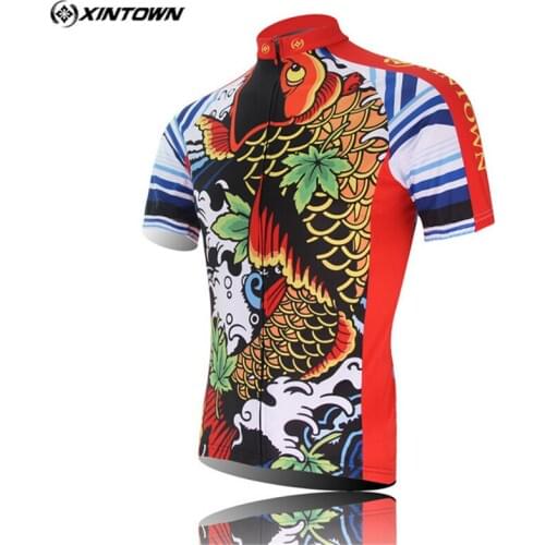 Xintown Mens Cycling Clothing Summer Short Sleeve Cycling Jersey mtb Bike Jersey Quick Dry Bicycle Shirt Ropa Maillot Ciclismo