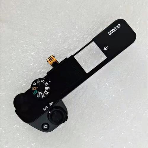 Top cover assy with mode wheel and flash Repair parts for Sony ILCE-6000 A6000 camera