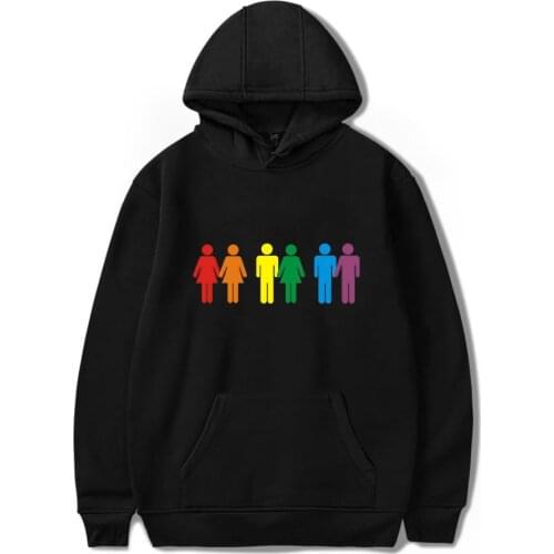 2020 New LGBT Hoodies Men/women Cartoon Element Hoodie Personality Casual Children Long Sleeve Pullover Clothes