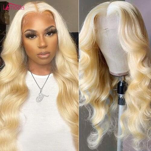 Body Wave Lace Front Wig 99J Colored Human Hair Wigs 13x4 HD Lace Frontal Wig 150 180 Density Peruvian Brown Closure Wig Lemoda