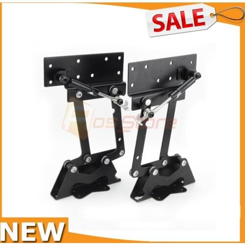 Lift Up Top Coffee Table DIY Hardware Furniture Hinge Gas Hydraulic 66lbs 30kg Table Lift Mechanism
