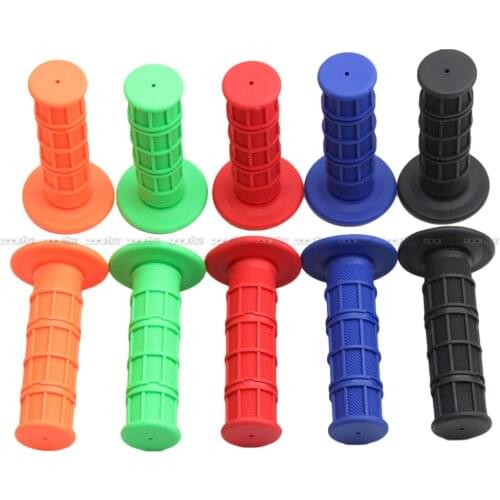 Motorcycle Hand Grips Cover For Honda/Suzuki/Yamaha/Kawasaki/K-T-M Universal Motocross Off-road Bike 22mm Handlebar Silicone Gel