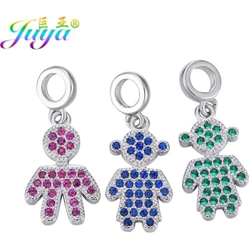 Handmade Russian Doll Figures Boys Girls Pandor Charms Accessories Fit Women Kids Charms Jewelry Making