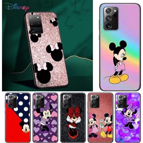 Silicone Cover Cute Mickey Mouse For Samsung S20 FE A91 A81 A72 A71 A52 A51 A42 A41 A32 A31 A21S A21 A12 A11 A02 Phone Case
