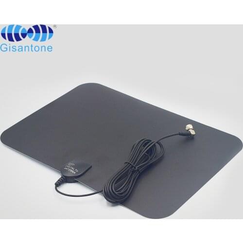 Tv Isdb-t Atsc Dvb-t Dvb-t2 Hdtv 174-230/447-855MHZ Antenna Hot Selling Flat Hd Digital Indoor Amplified High Quality