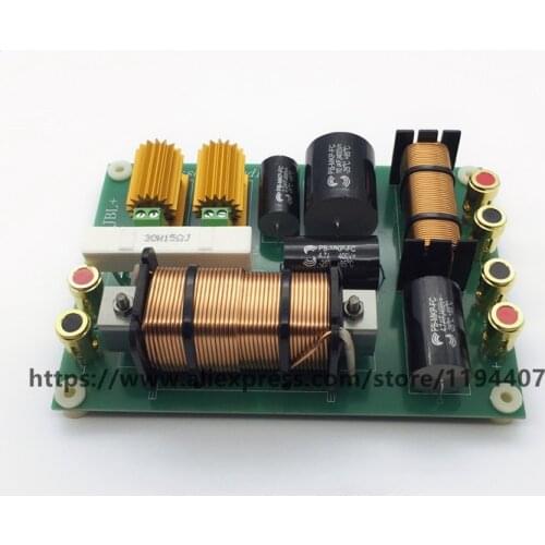 800W Tweeter Woofer Speaker 2 Way Crossover 2500Hz PA-280 Treble Bass Divider For 15 inch Professional Stage Speaker 1PC