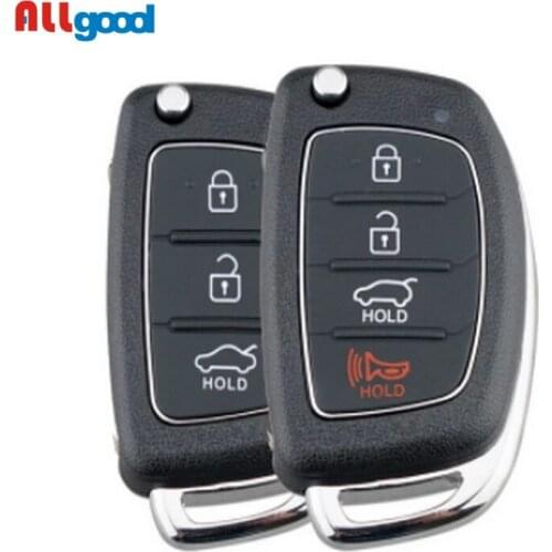 Allgood 3 Buttons Car Remote key shell for Mistra Hyundai HB20 SANTA FE IX35 IX45 Accent I40 Solaris