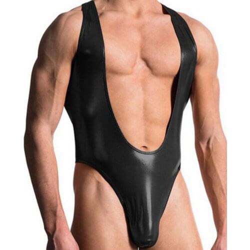 BOYTHOR Men's Leather Briefs