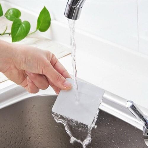 Home Plastic Self Adhesive Wall Mounted Bathroom Bottle Storage Gel Organizer Holder Rack Hook Shampoo Shower Dispenser J4Q7