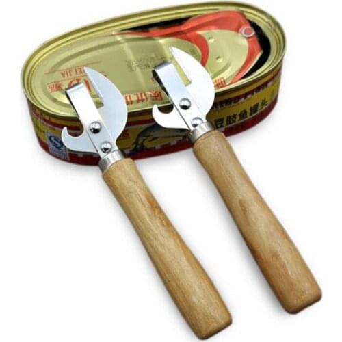 Hot 300pcs Easy Manual Metal Can Opener Side Cut Manual Can Opener Steel Professional Ergonomic Manual Can Opener Kitchen Tools